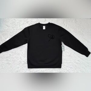 NWT Walt Disney World 50th Anniversary Black Sweatshirt Adult Size M